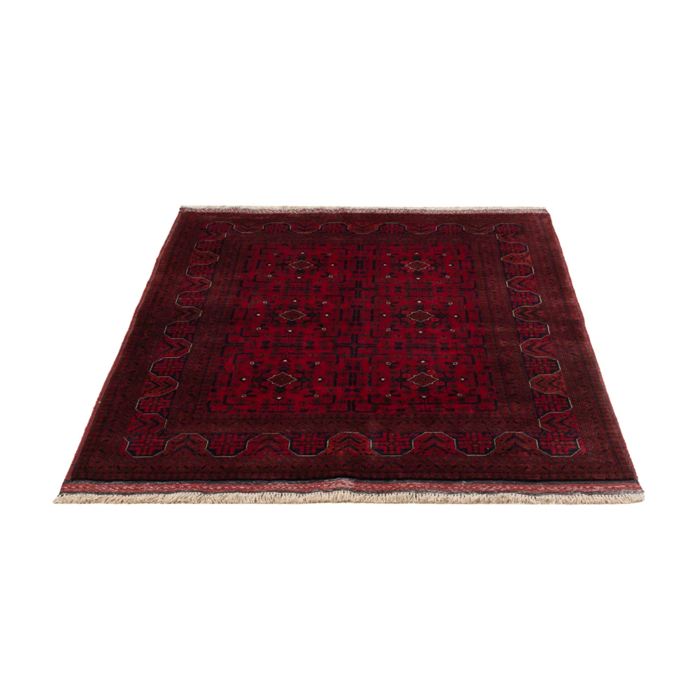 Afghan Teppich - Royal - 147 x 103 cm - rot