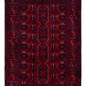 Afghan Teppich - Royal - 147 x 99 cm - rot