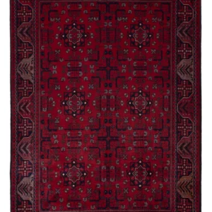 Afghan Teppich - Royal - 150 x 102 cm - rot