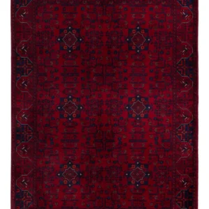 Afghan Teppich - Royal - 150 x 103 cm - rot