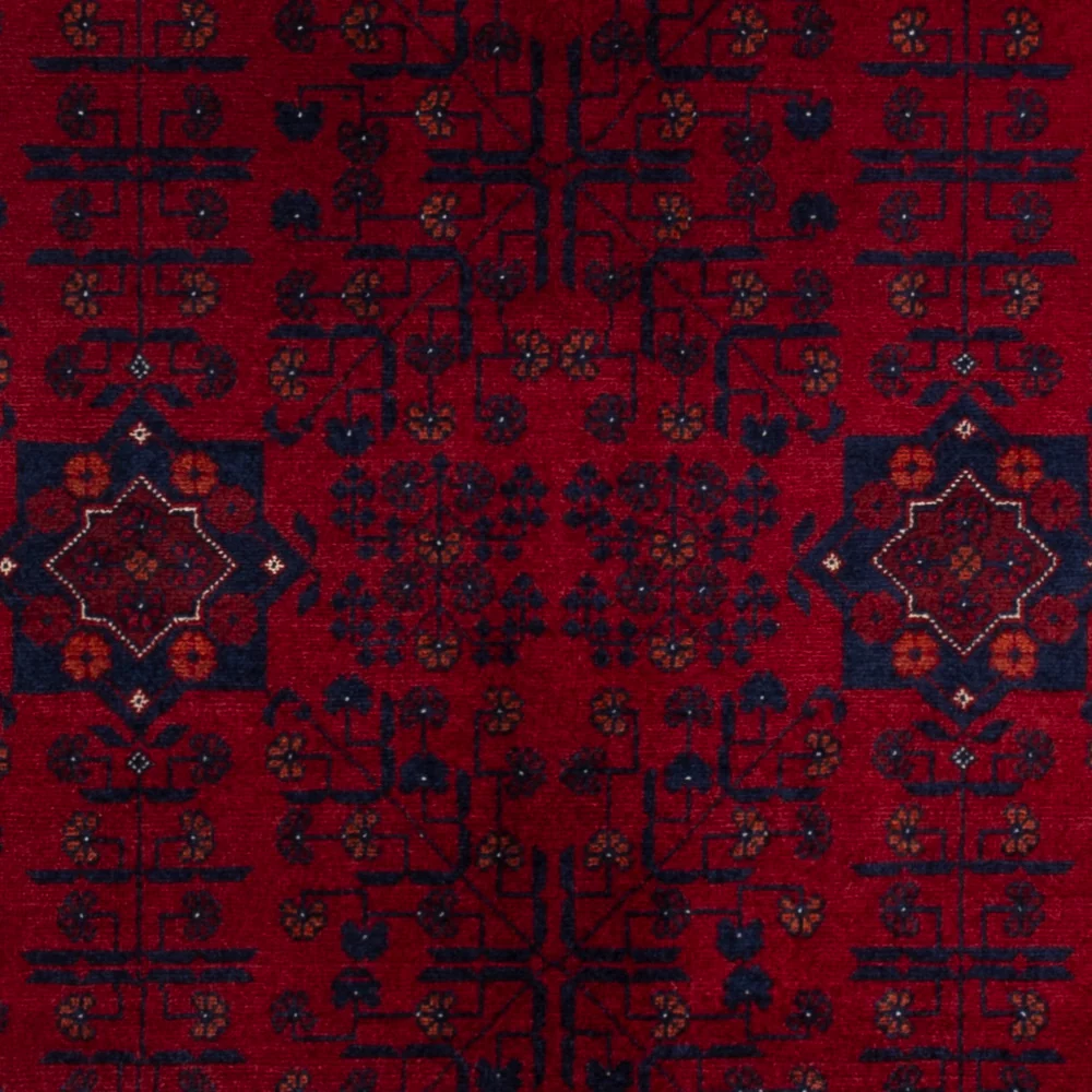 Afghan Teppich - Royal - 150 x 103 cm - rot