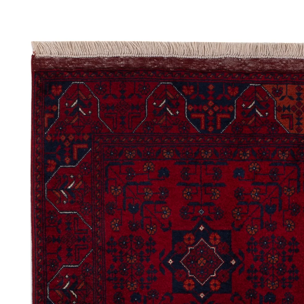 Afghan Teppich - Royal - 150 x 103 cm - rot