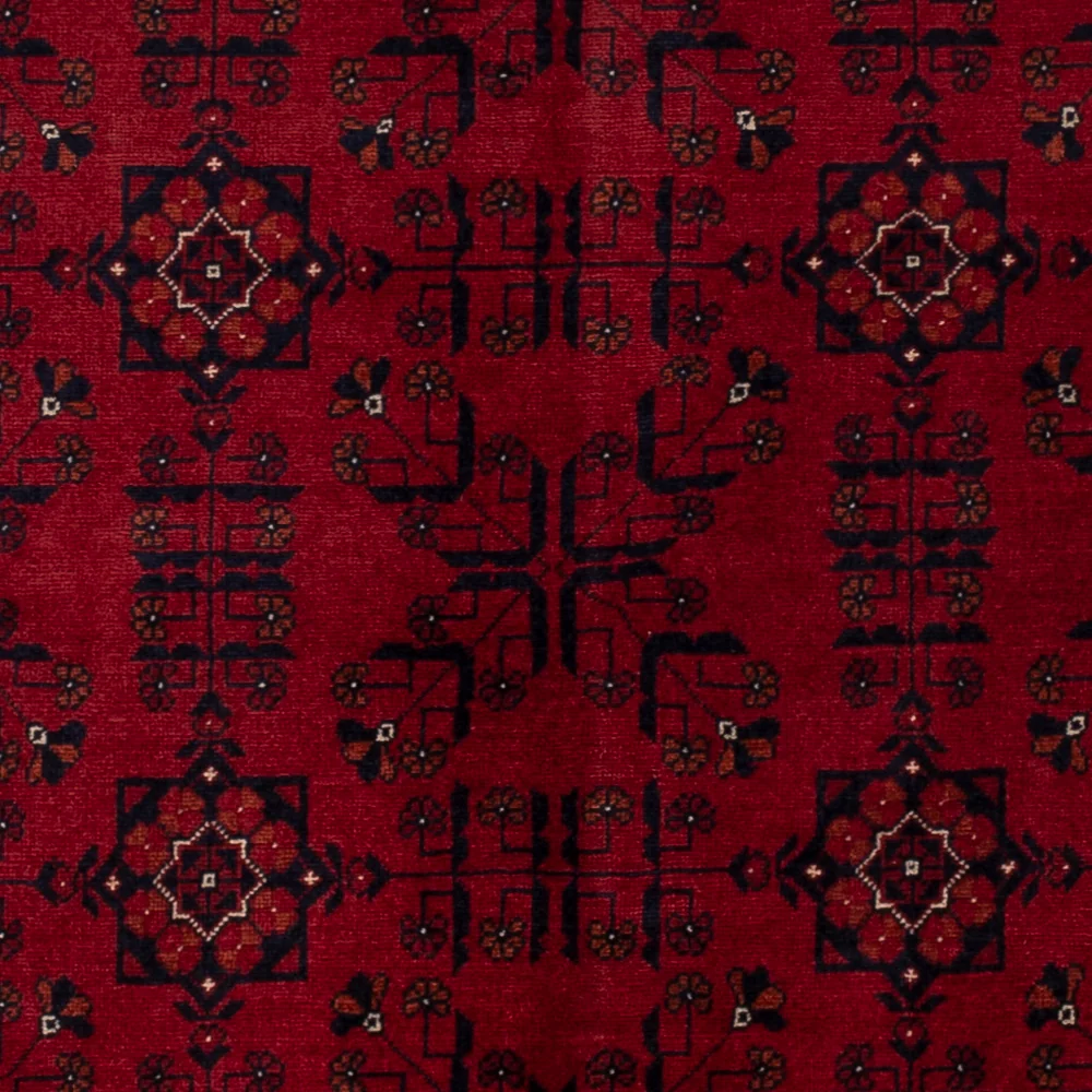 Afghan Teppich - Royal - 150 x 99 cm - rot
