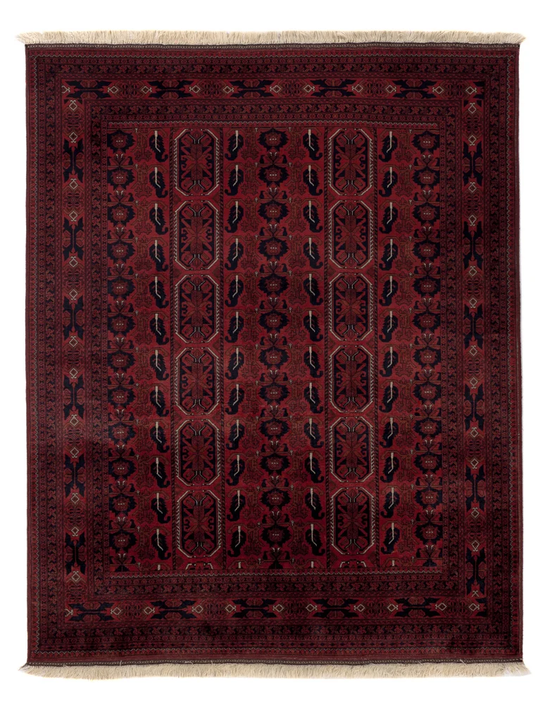 Afghan Teppich - Royal - 187 x 147 cm - rot