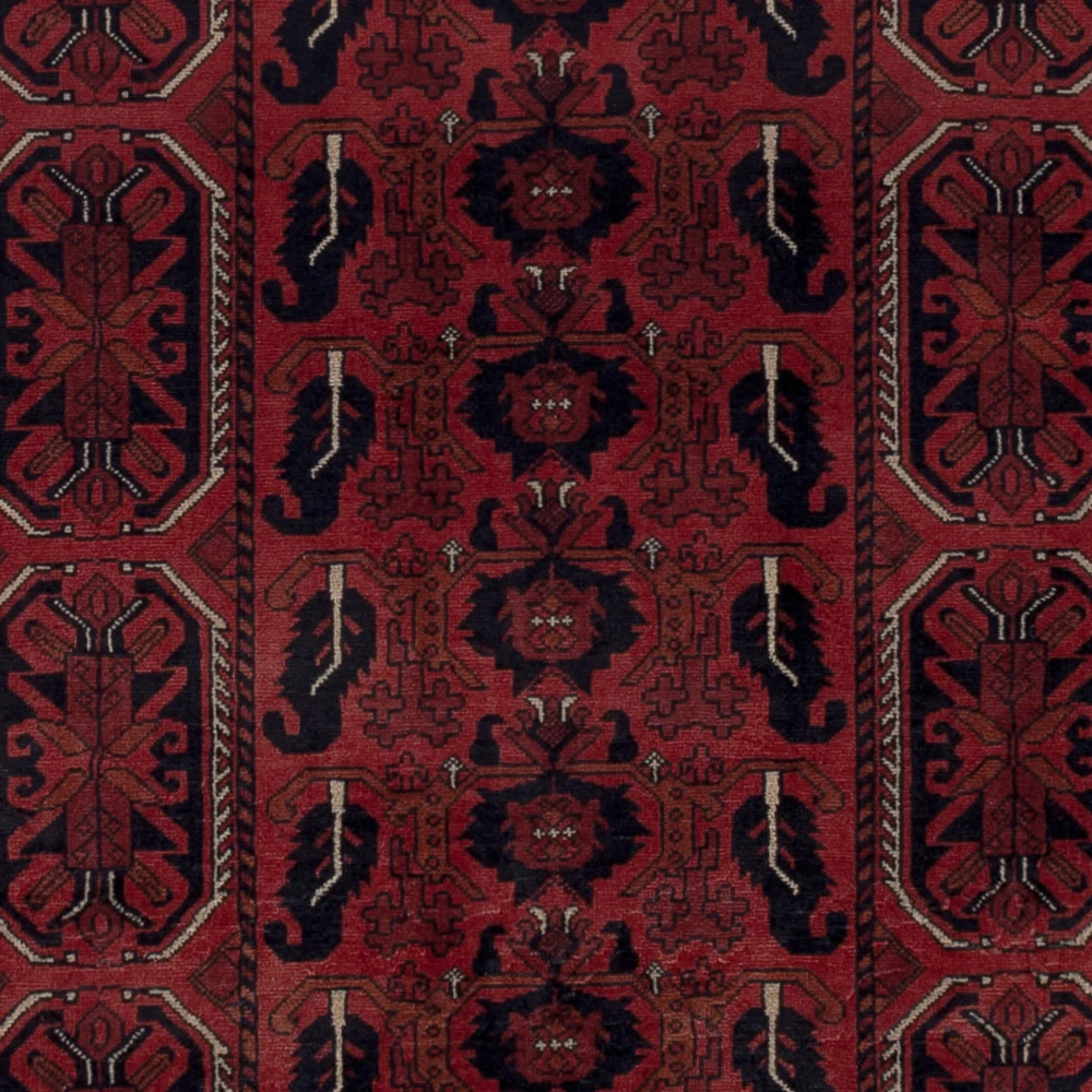 Afghan Teppich - Royal - 187 x 147 cm - rot