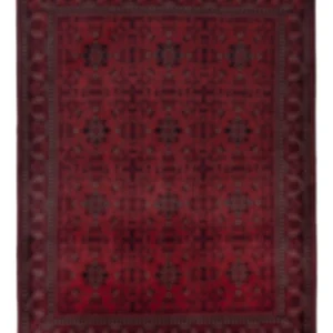 Afghan Teppich - Royal - 195 x 154 cm - rot