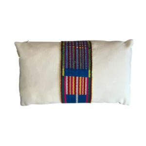 Almofada Ikat Peruano Azul 50x30 II
