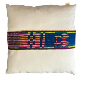 Almofada Ikat Peruano Azul 50x50