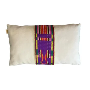 Almofada Ikat Peruano Roxo 50x30 I