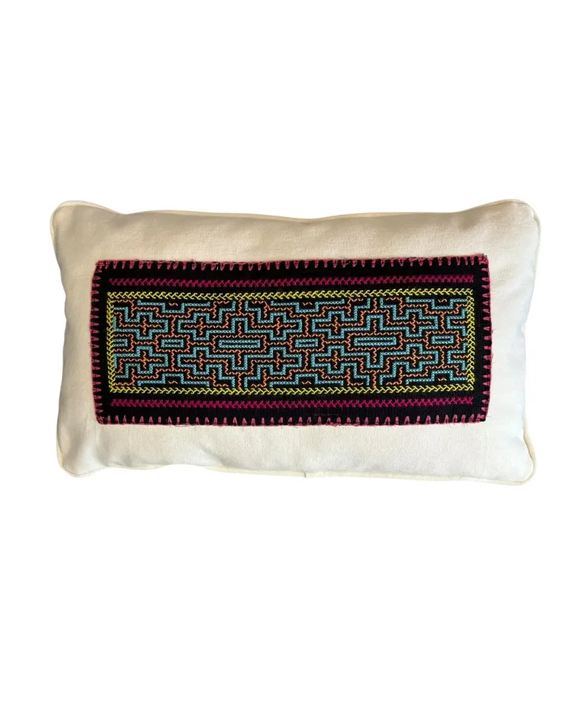Almofada Patch Bordado Peru I 50x30