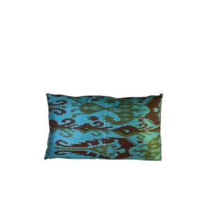 Almofada Seda Azul 58x32