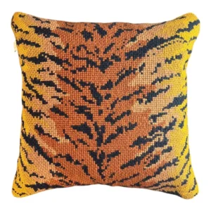 Almofada Tigre Marrom 50x50