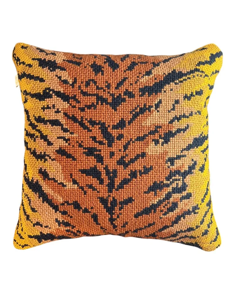 Almofada Tigre Marrom 50x50