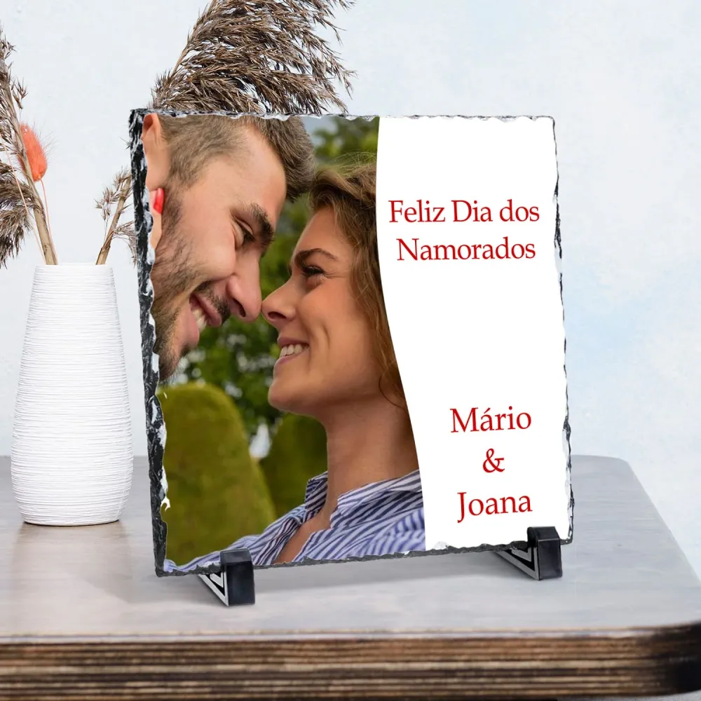 Ardósia "Dia dos Namorados"