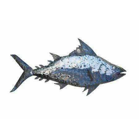 Atum - Peixe decorativo em metal reciclado Arrosoir & Persil