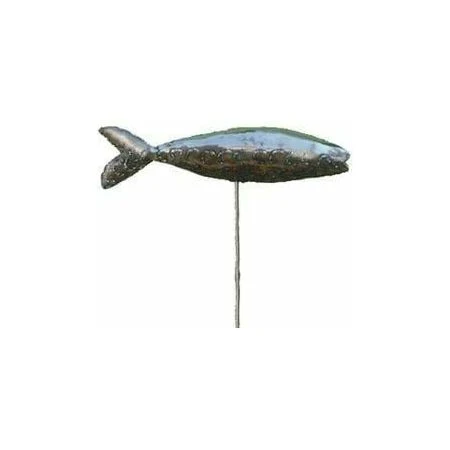 Sardinha em haste - Peixe decorativo em metal reciclado Arrosoir & Persil