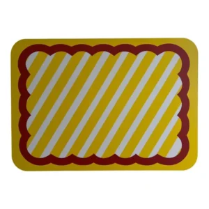 Bandeja De Colo Stripes Amarelo