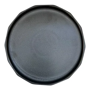 Bandeja Decorativa Em Cerâmica Grafite G