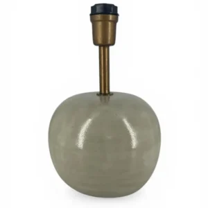 Base Abajur Bola Branco