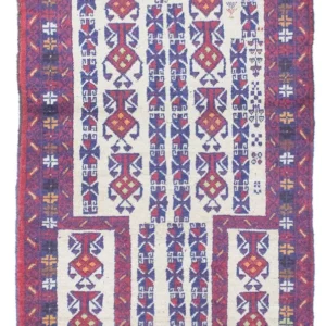 Belutsch Teppich 129 x 77 cm - beige