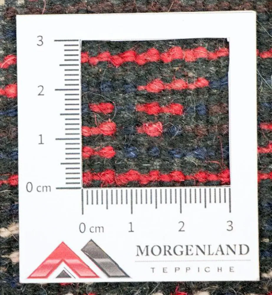 Belutsch Teppich 136 x 76 cm - rot
