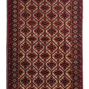 Belutsch Teppich 146 x 84 cm - hellbraun