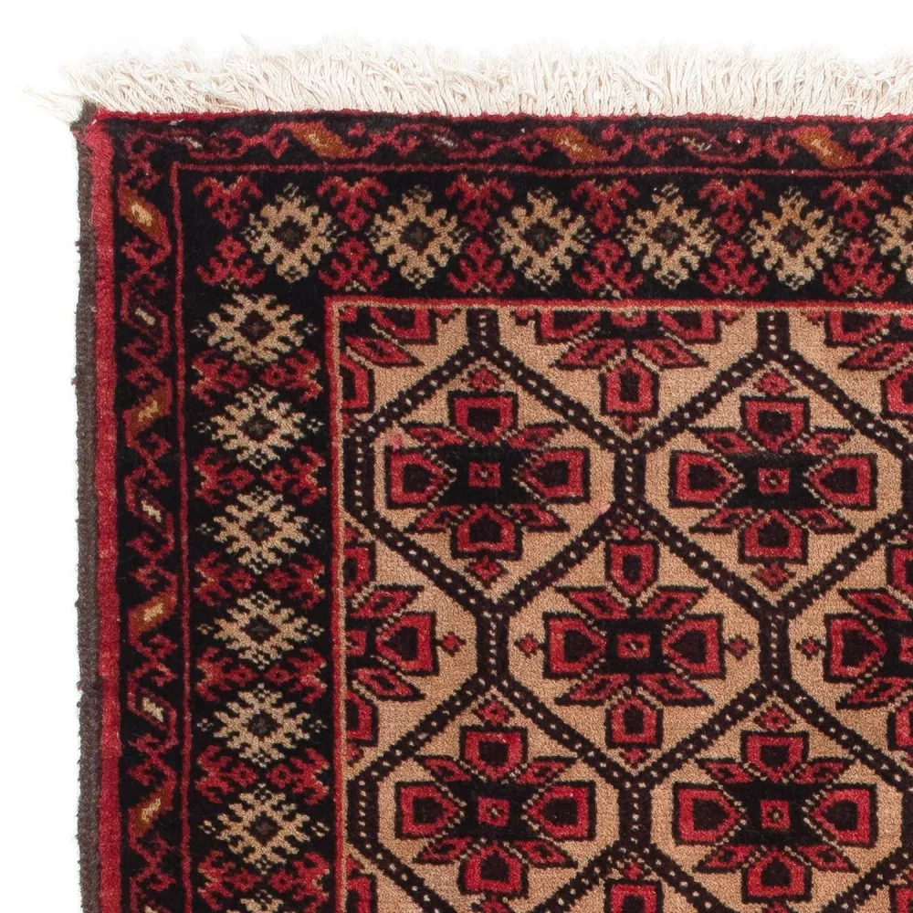 Belutsch Teppich 146 x 84 cm - hellbraun