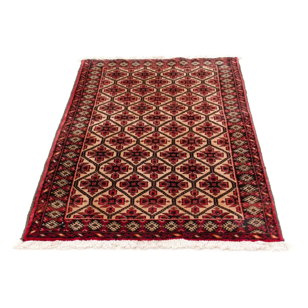 Belutsch Teppich 146 x 84 cm - hellbraun