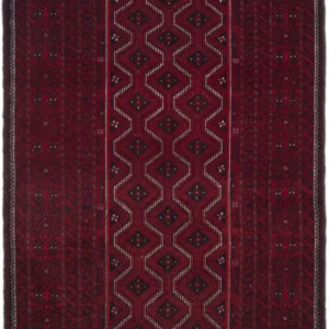 Belutsch Teppich - 165 x 100 cm - dunkelrot