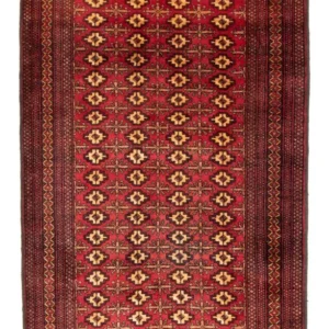 Belutsch Teppich 200 x 106 cm - rot