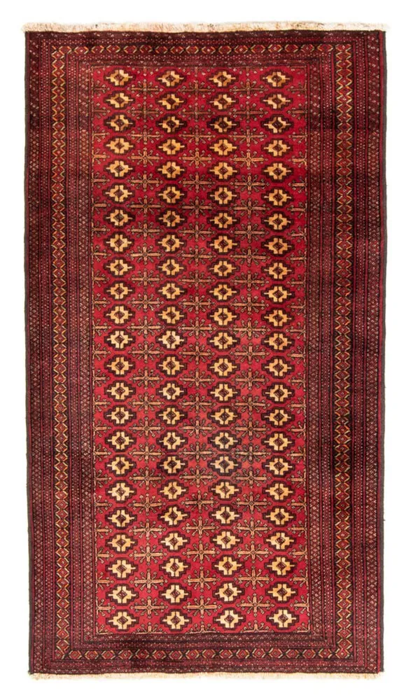 Belutsch Teppich 200 x 106 cm - rot