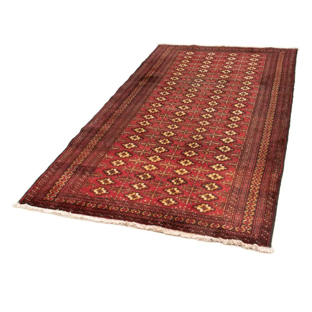 Belutsch Teppich 200 x 106 cm - rot