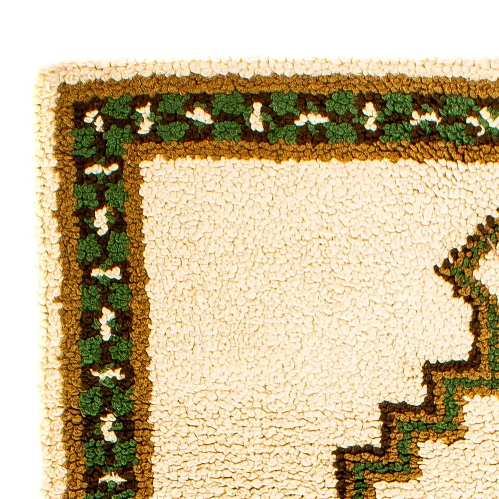Berber Teppich 140 x 75 cm - beige