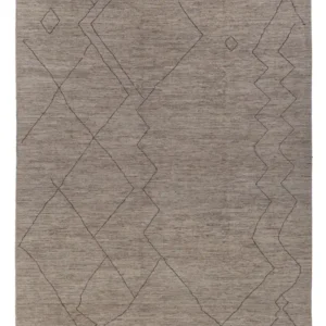 Berber Teppich - 347 x 256 cm - grau