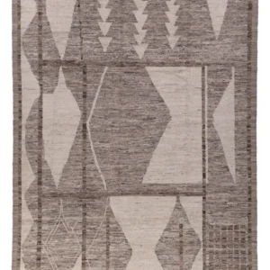 Berber Teppich - 349 x 253 cm - dunkelgrau