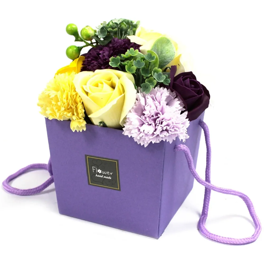 Bouquet de Flores de Sabão, Roxo