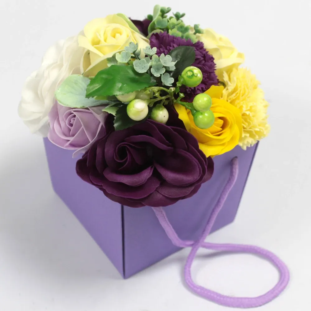 Bouquet de Flores de Sabão, Roxo