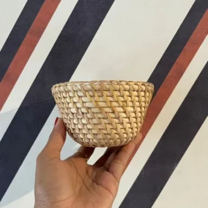 Bowl rattan claro P