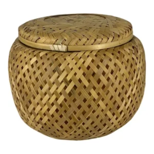 Caixa Em Bambu M