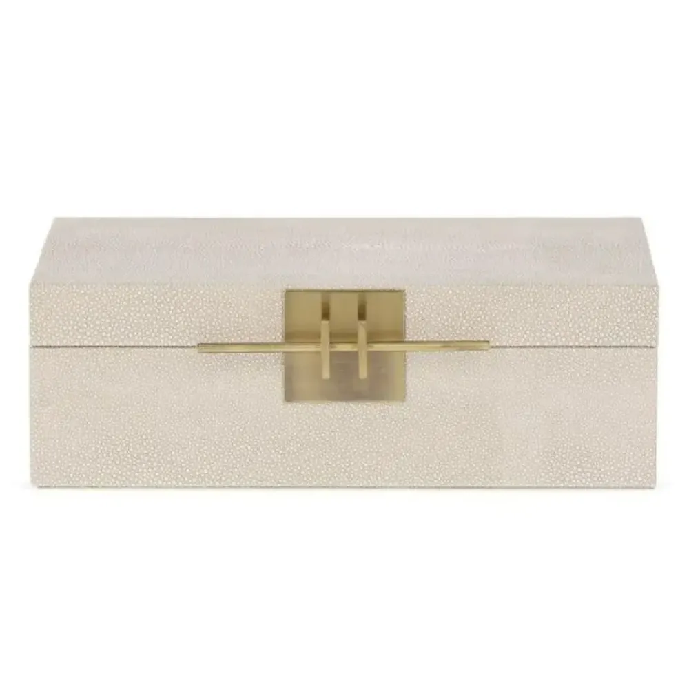 Caixa em MDF com Revestimento PU 10,5x31,5x23cm Mart