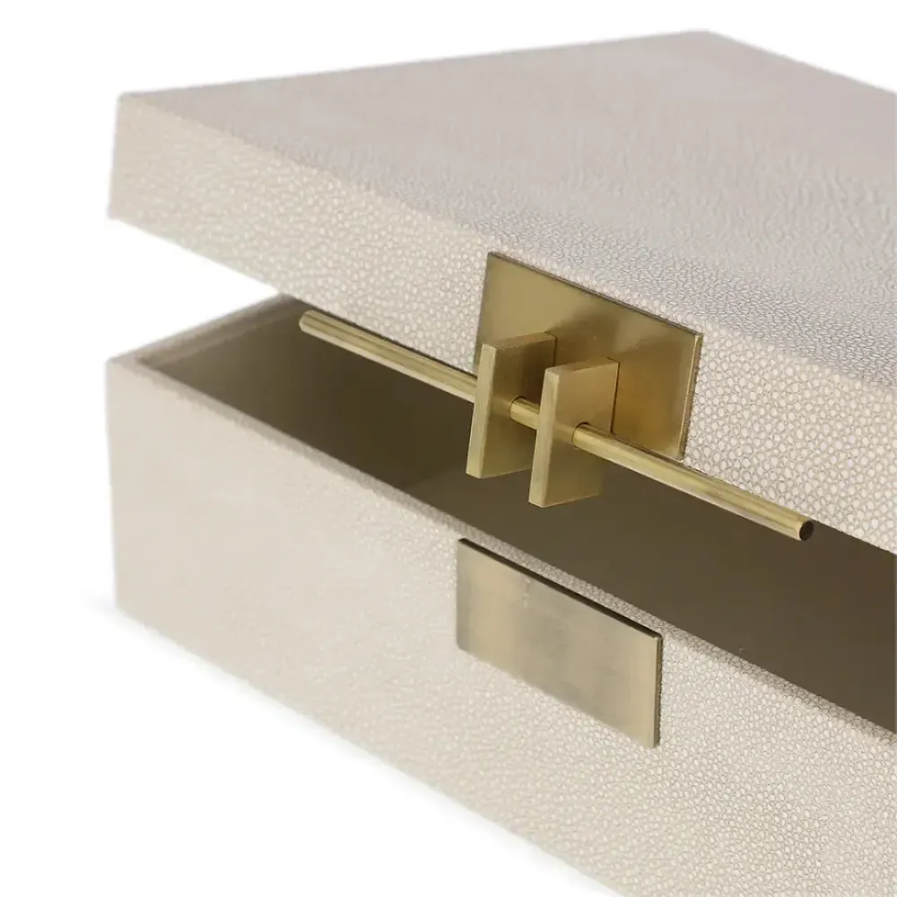 Caixa em MDF com Revestimento PU 10,5x31,5x23cm Mart