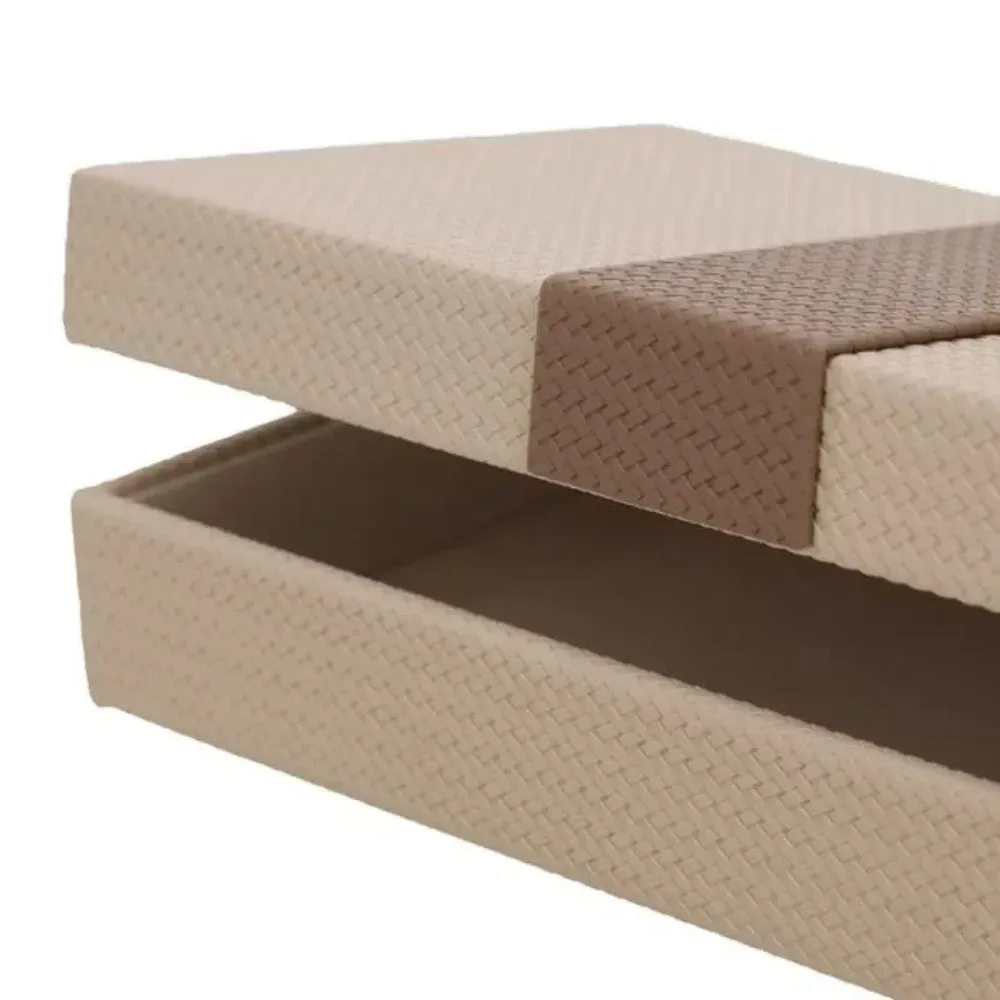 Caixa em MDF com Revestimento PU 7,5x25x12cm Mart