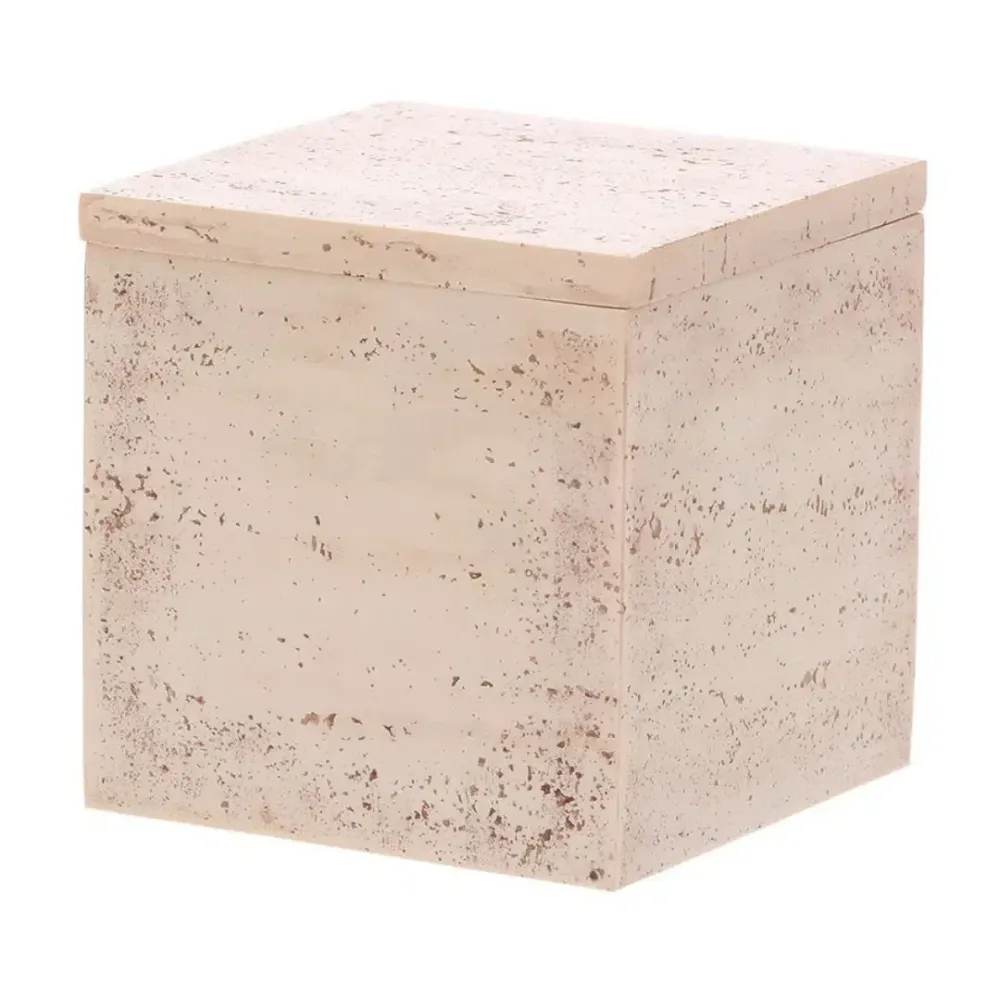 Caixa em Poliresina 10x9,5x9,5cm Mart