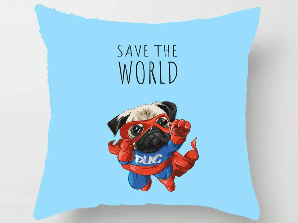 Capa De Almofada Super Soft Puppy -3