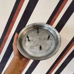 Castiçal Com Pé Arabesco