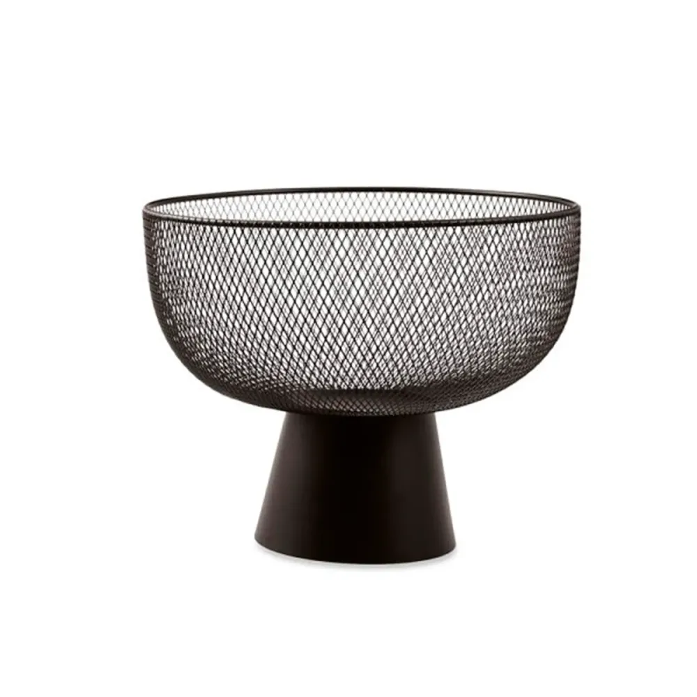 Centro de Mesa Aramado em Metal Preto Urban