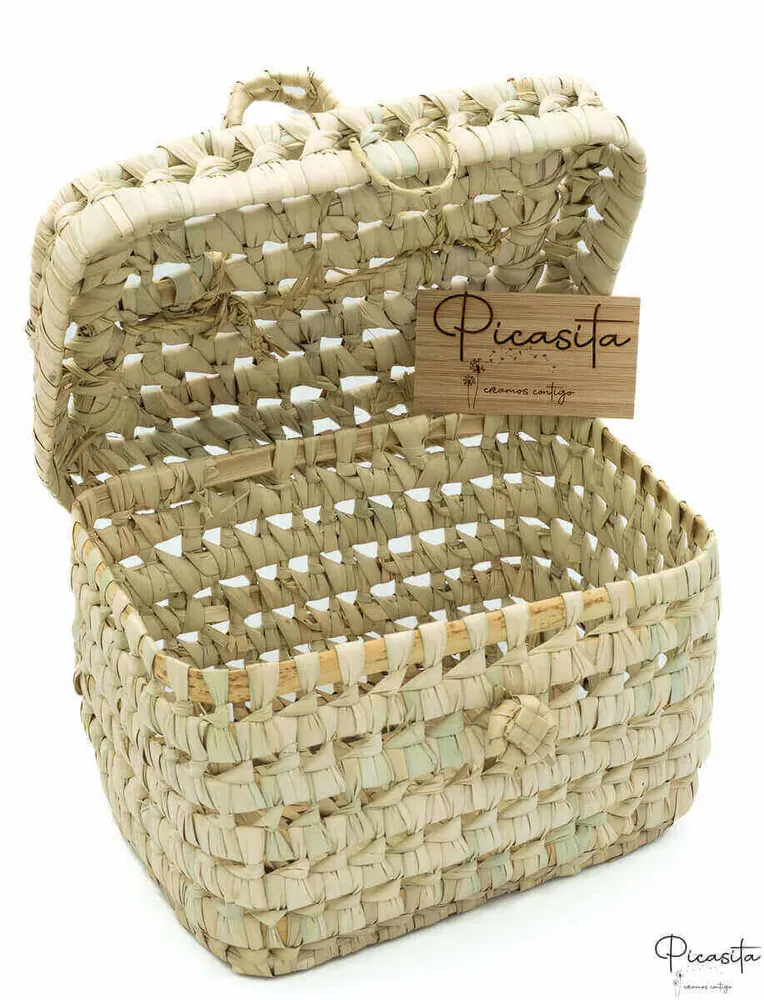 Cesta Feita à Mão M (22x15x15cm)