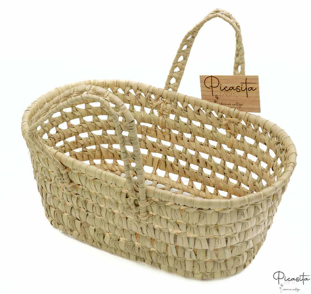 Cesta Feita à Mão XL (35x22x14cm)