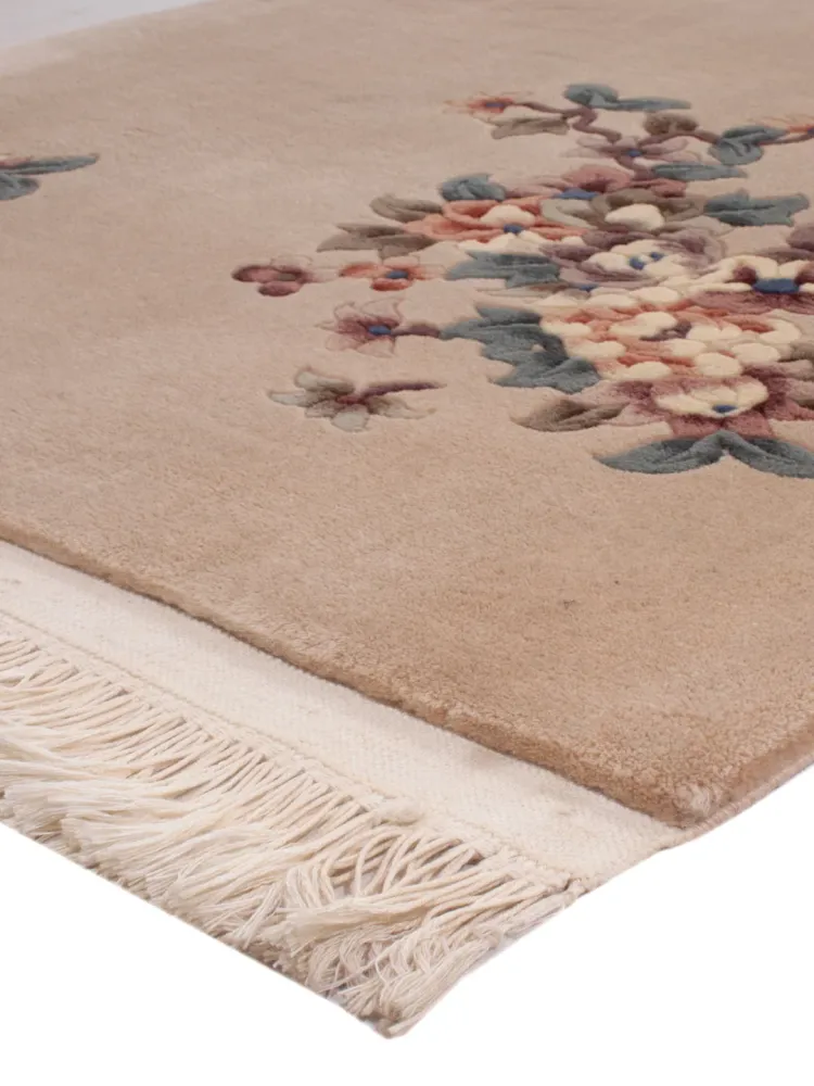 China Teppich - 160 x 90 cm - hellbeige