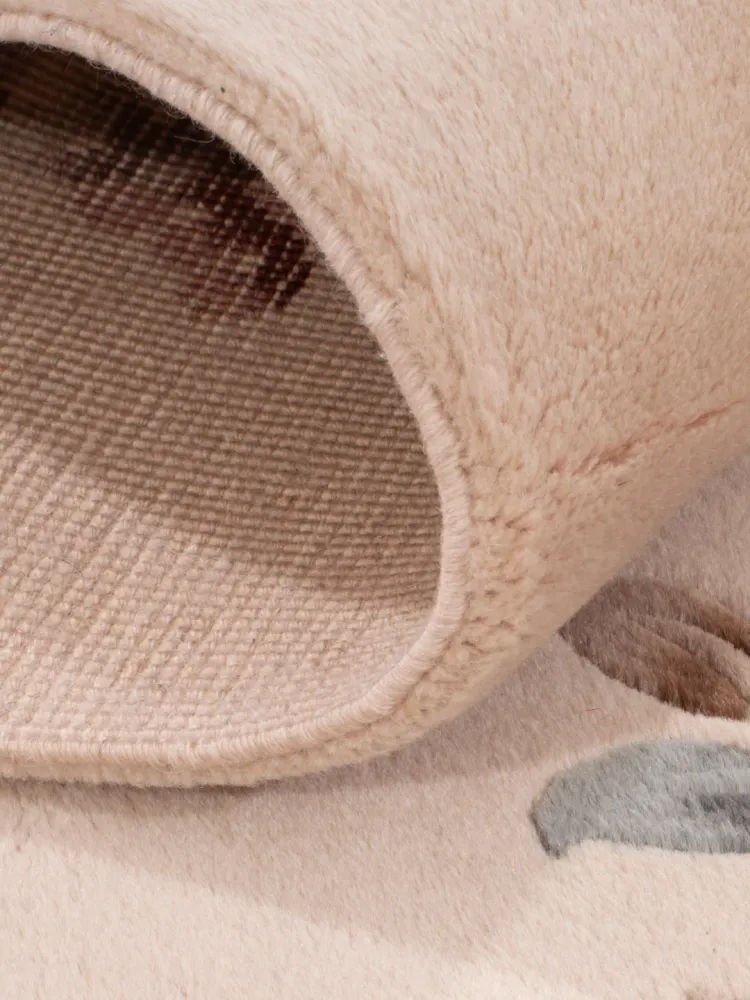 China Teppich - 160 x 90 cm - hellbeige
